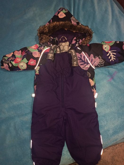 Зимний костюм комбез huppa