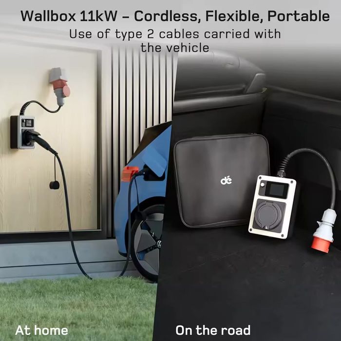 Statie de încărcare auto 11kW WiFi trifazat sau monofazat