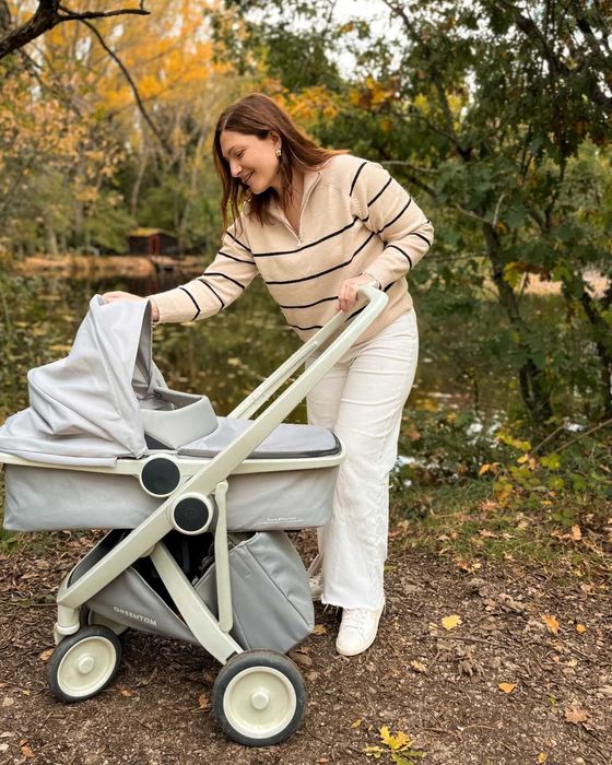 Детска количка GREENTOM 2 in 1 от новородено до 2.5+ години