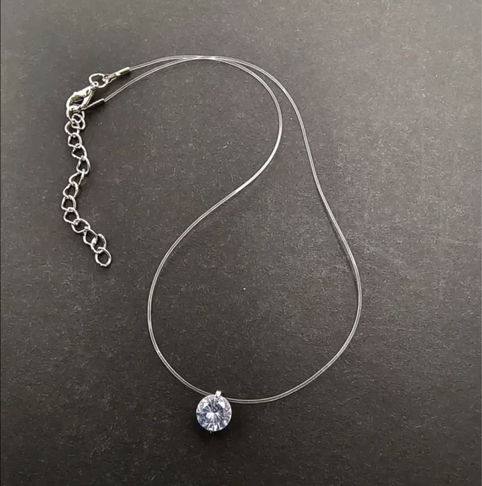 Колиета и обеци с камък Swarovski