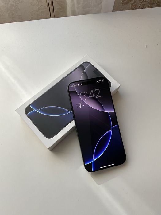 Iphone 16 pro max 256gb black titanium