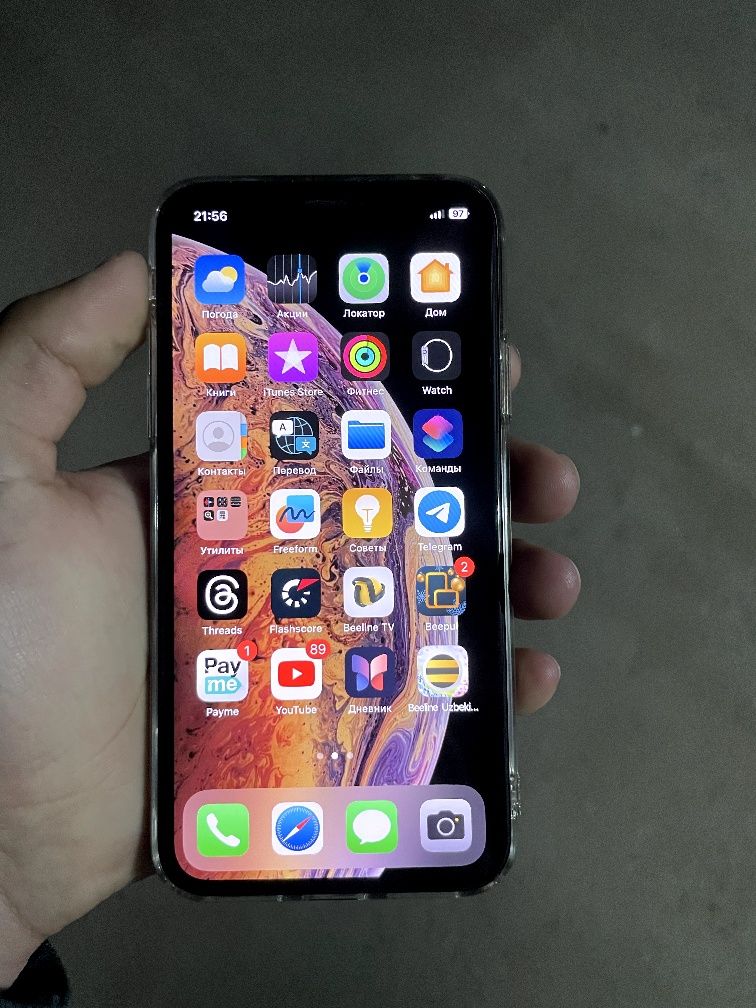 Iphone xs 64 xotira hamma yeri radnoy