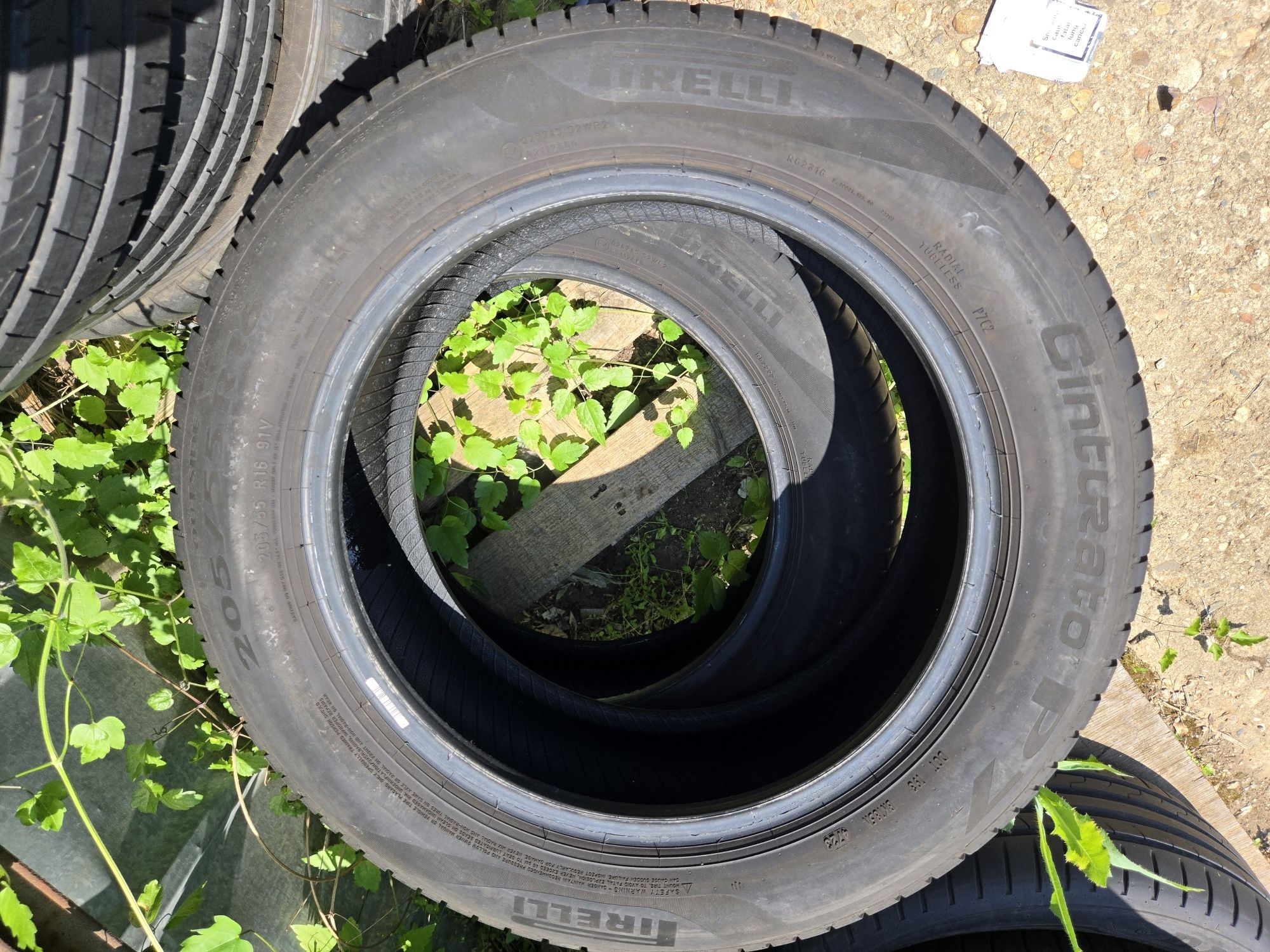 4бр. 205 55 16 Pirelli летни.