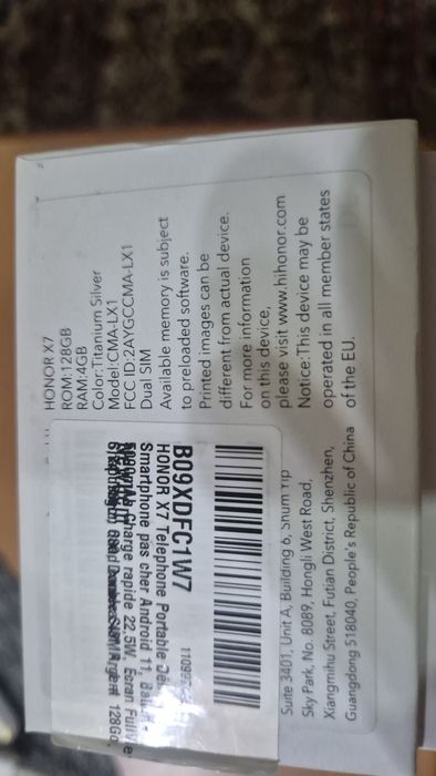 Телефон Honor x7