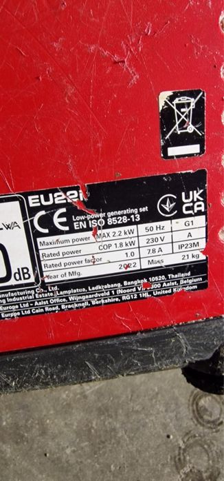 Honda EU 22 i generator silentios