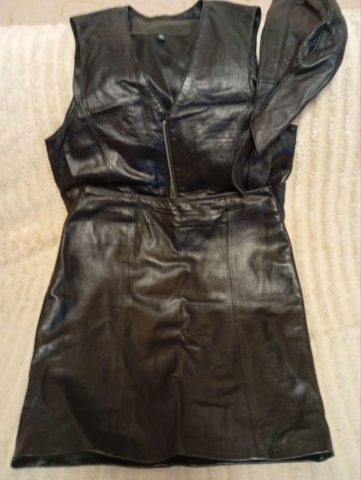 Кожаный женский комплект S.N.I. Leather Goods (Корея)