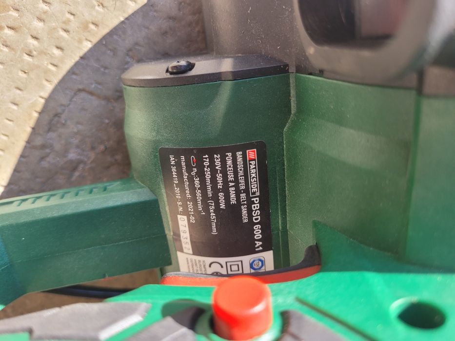 Slefuitor cu banda Parkside PBSD 600 A11