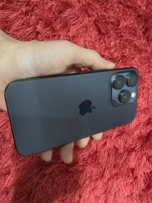 -Iphone 15Pro, ca Nou, 128Gb, 8Ram, bat: 88%, Blue Titanium, ireprosab