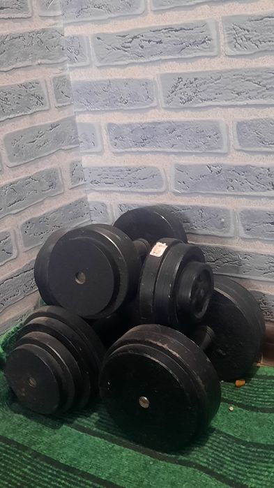 Gantel 4 dona 2 ta 15 kgdan 2ta 8kgdan