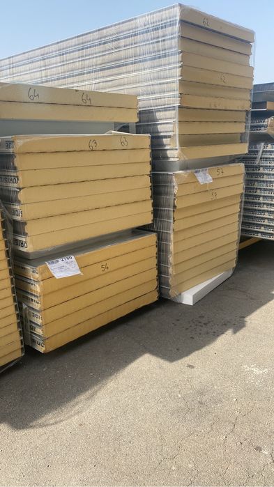 Tabla tip tigla (tigla metalică), panouri sandwich, tabla cutata,