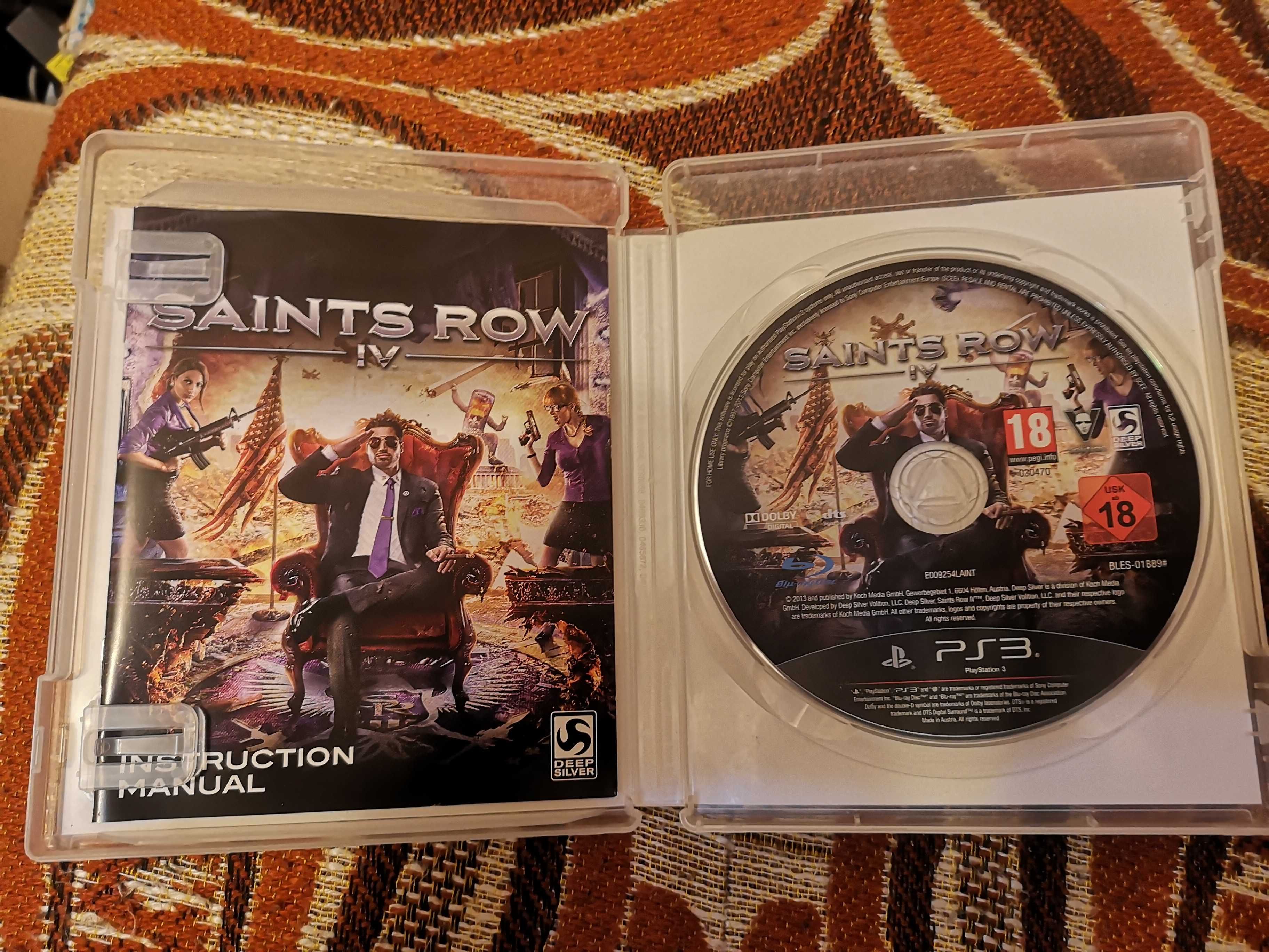 Saints Row IV PS3 joc stare foarte buna