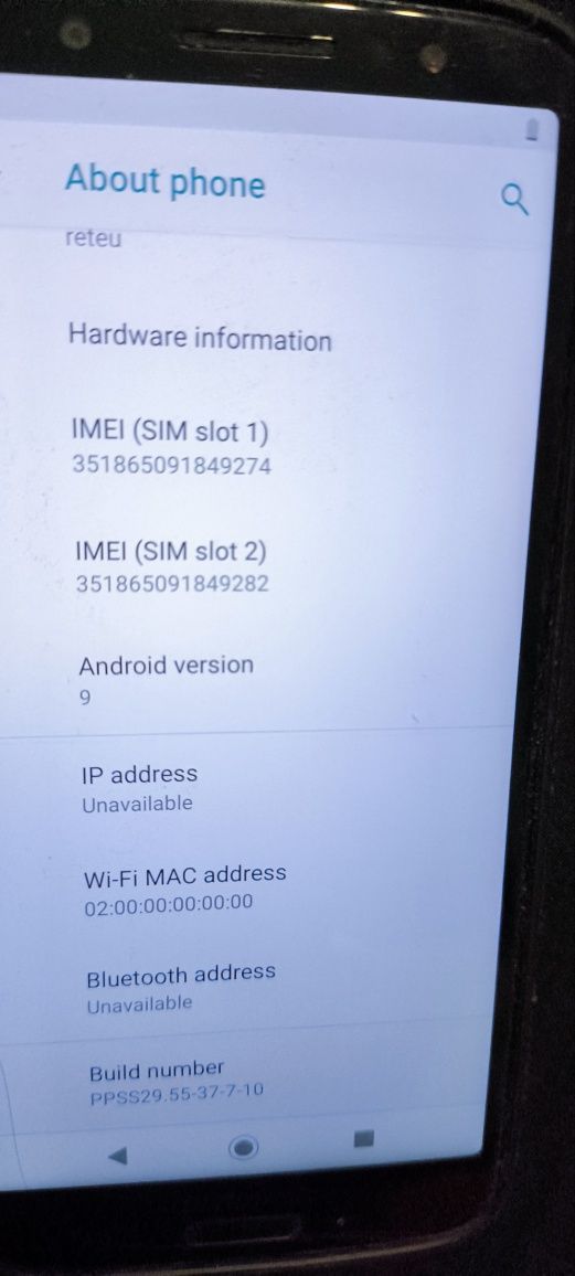 Смартфон Motorola g6 черен