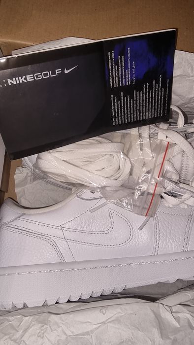 Air Jordan Low Golf triple white