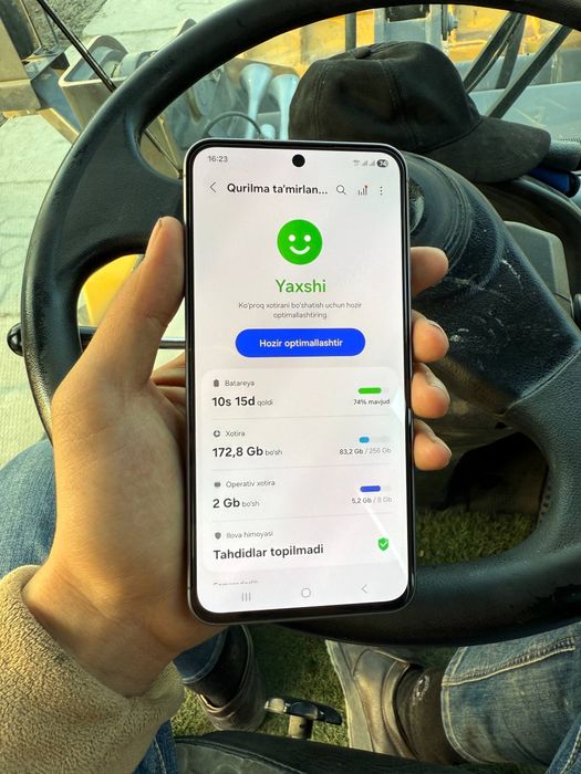 Samsung A56 5G 8/256GB Yangi 3 oy ishlagan ABMEN BOR