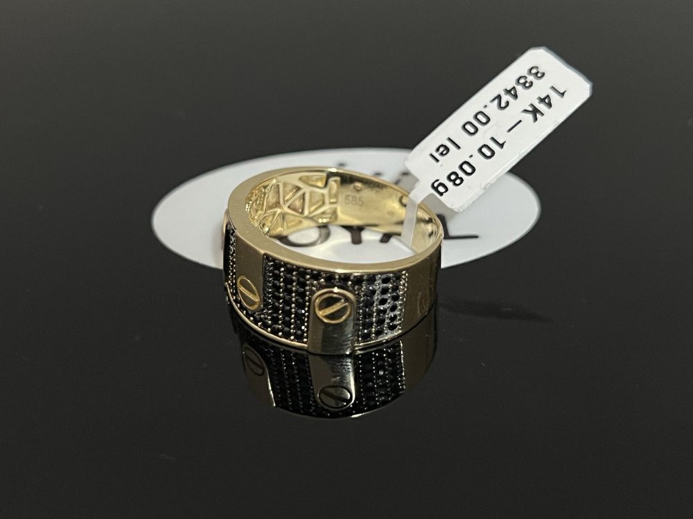 Bijuteria Royal CB : Inel unisex aur 14k 10,08gr mărimea 26
