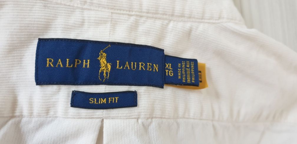 POLO Ralph Lauren Slim Fit Cotton Mens / XL ОРИГИНАЛ! НОВО! Мъжка Риза