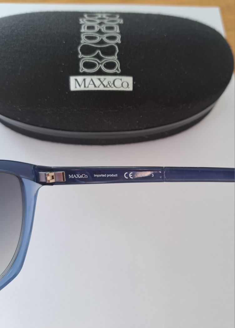 Max&co., ochelari soare, rama albastră, o purtare
