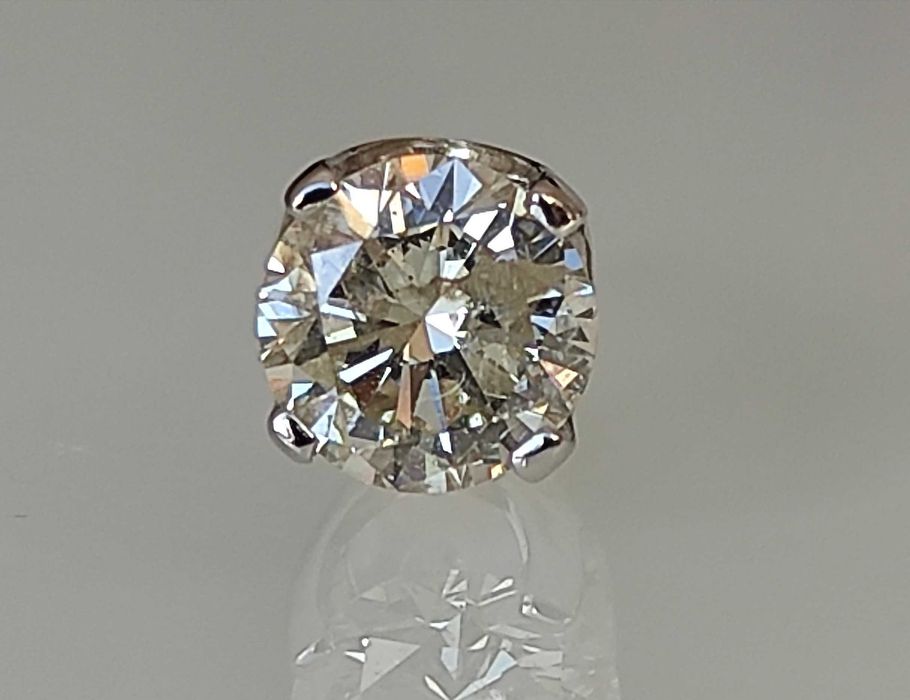 Cercel aur 14k cu diamant 0.53ct