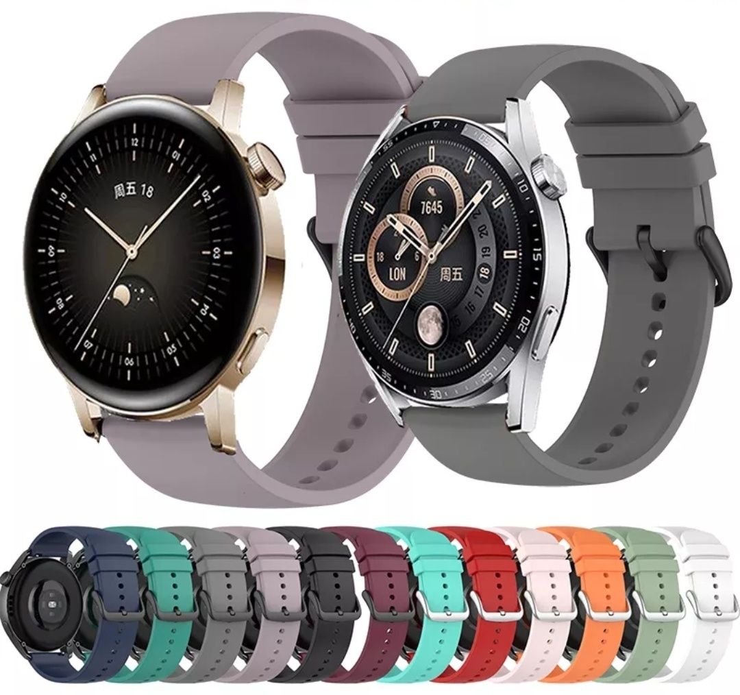 Curea / curele silicon 22mm pt Huawei watch gt 3, gt 2 /2 pro, gt