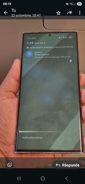 Vând ecran, display cu rama samsung s 23 ultra