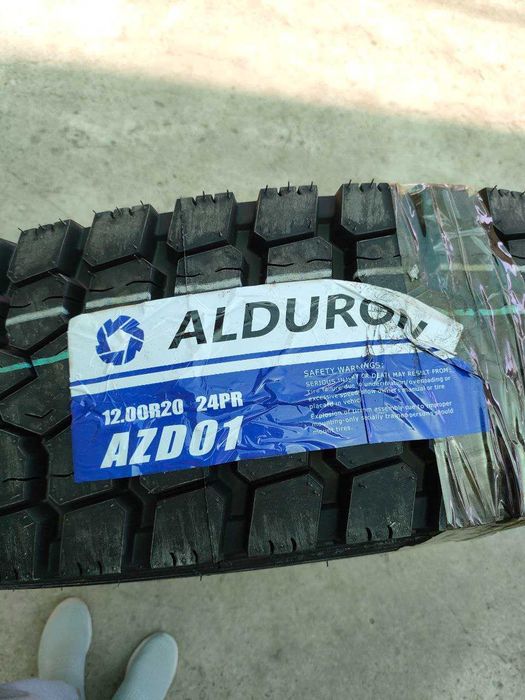 Самосвал HOWO CHAKMANLARGA 12.00R20 - 24 слойли ALDURON балонлар бор