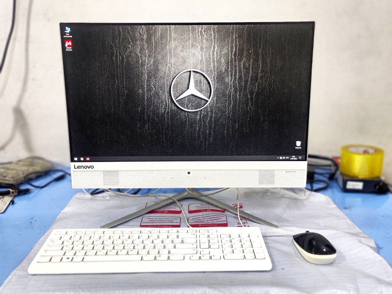 Бюджетный игровой Моноблок 23.8" LenoVo IdeaCentre Core i7+ Videokarta