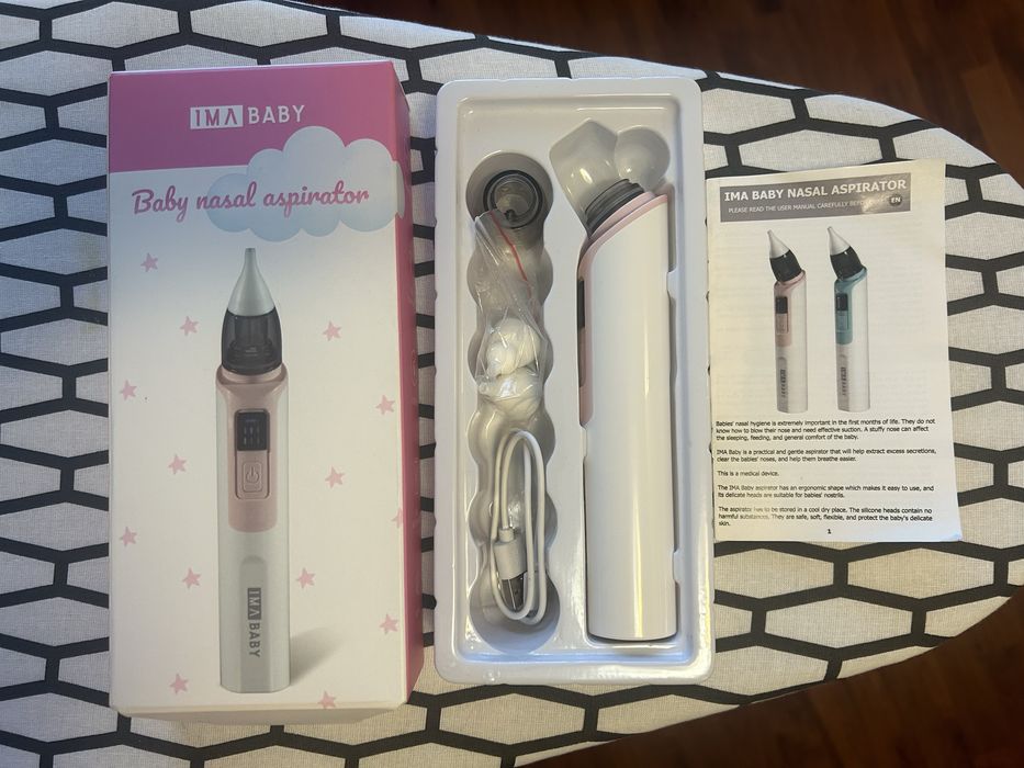 Aspirator nazal electric pentru bebelusi si copii silentios, USB