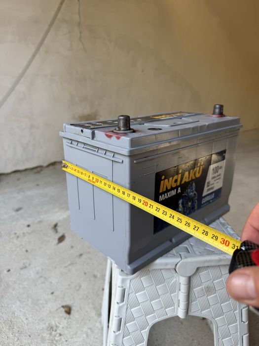 Продавам акумулатор Inci Akü 100 Ah (830 A) – за Toyota Prado 150