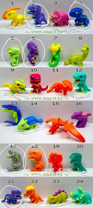 Игрушки из киндеров