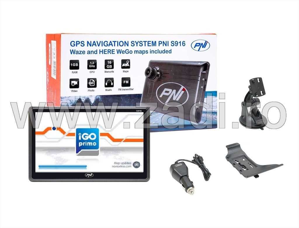 GPS -TIR, ecran 4.3 inch, procesor 800 mhz-program truck si auto