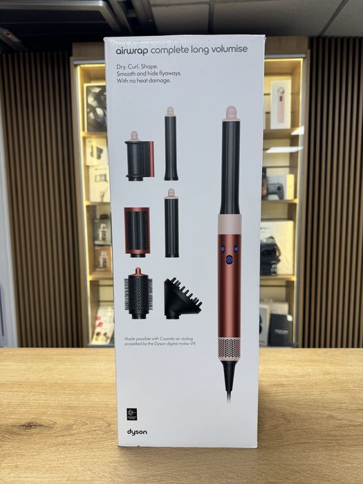 New! Dyson Long HS05 Strawberry с диффузором и расческой Нашей Вилкой!