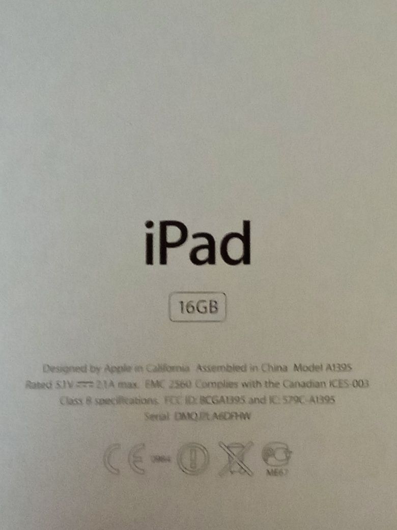 IPAD планшет. 16GB