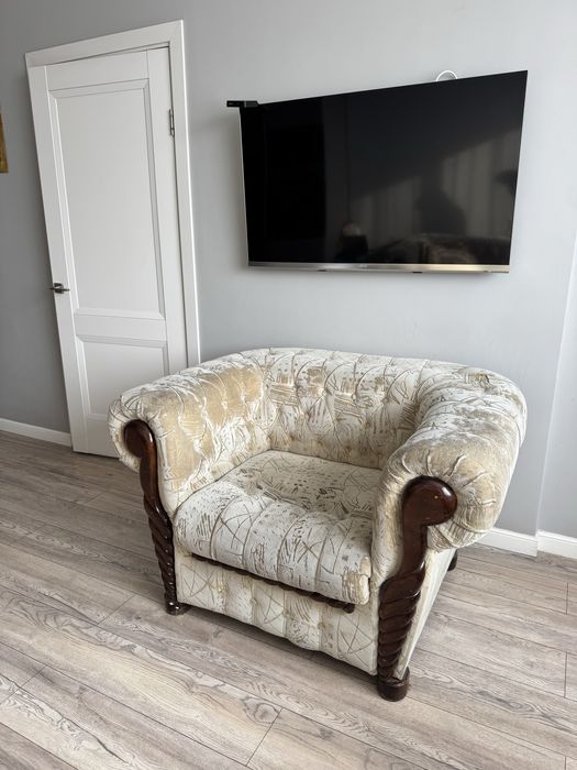 Диван угловой с креслом