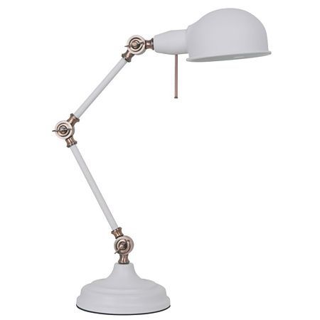 Lampa de Birou Norris alba