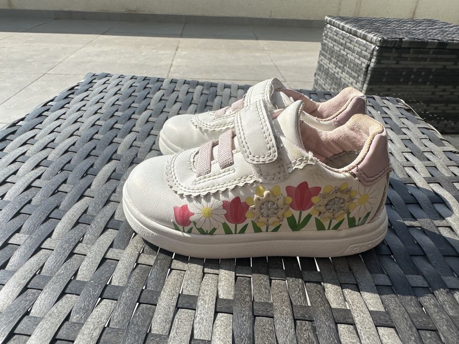 Pantofi sport din piele Geox marimea 22