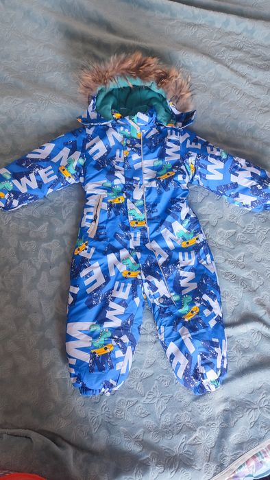 Зимний детский комбинезон