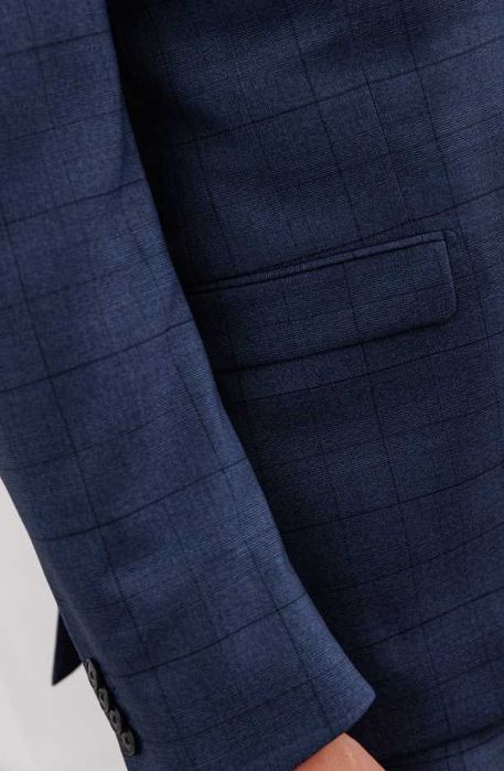 Sacou blazer de lux 52 XL Eduard Dressler lana super 170's Loro Piana