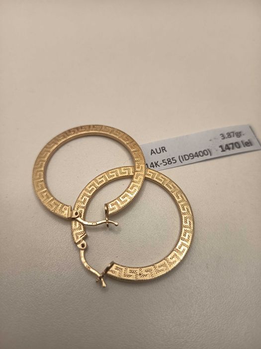 Cercei aur 14 Karate (3.87 grame) ID9400