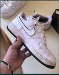 Nike air force 1 blue and white