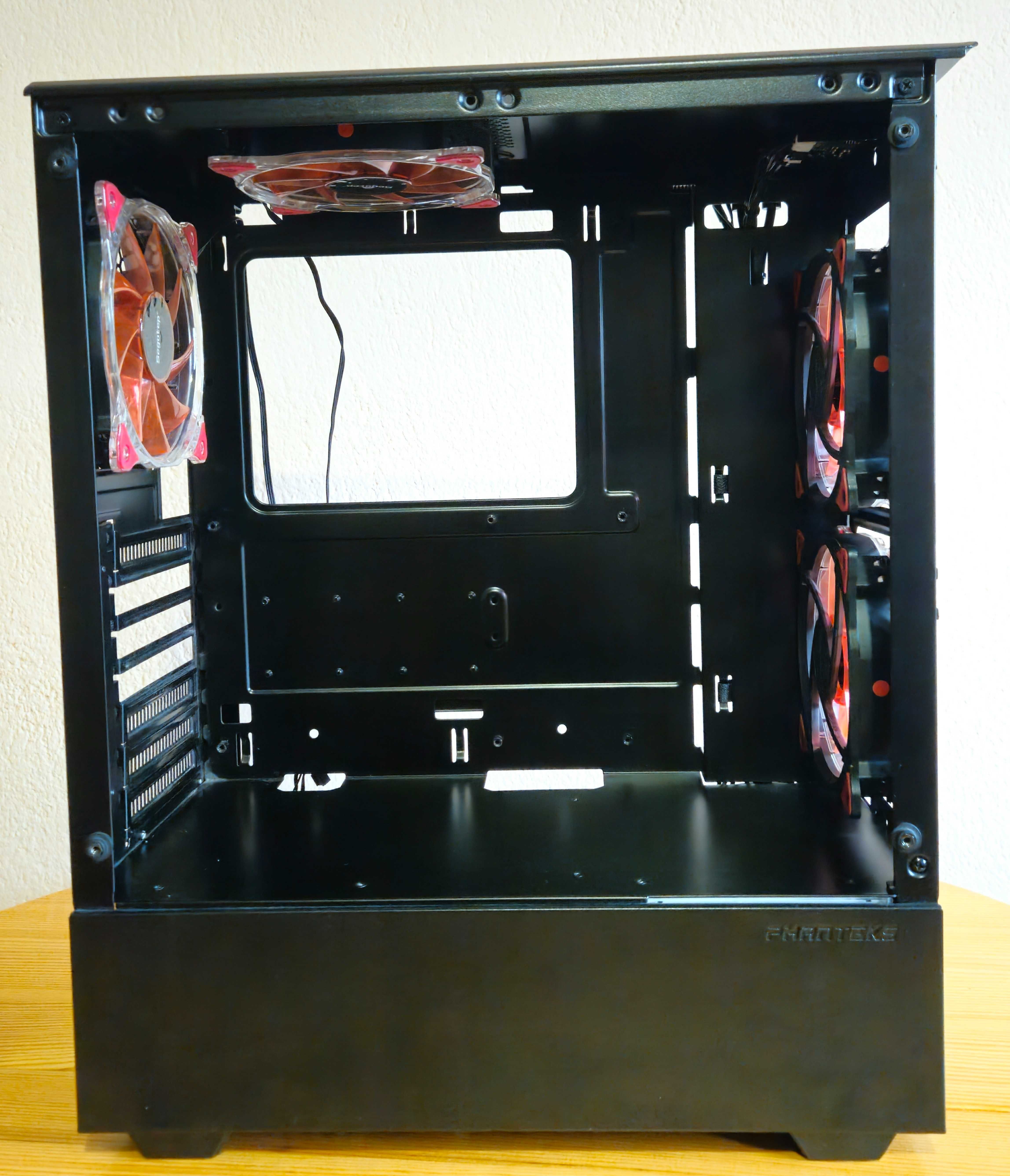 Компютърна кутия Phanteks P300 с 4 броя вентилатори Segotep Polar Wind