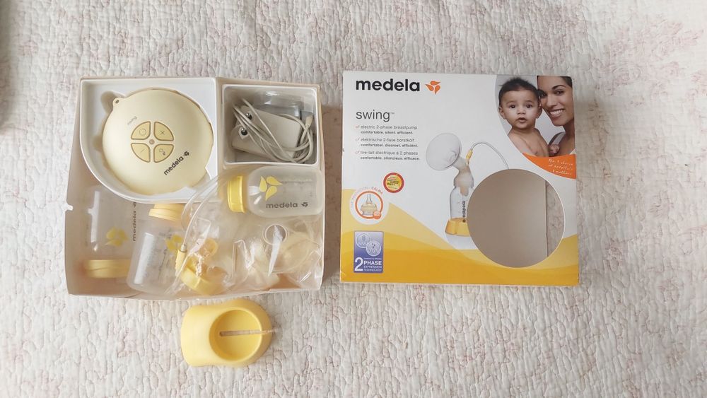 Двуфсзна електрическа помпа Medela, сензорно одеяло за пълзене и игра