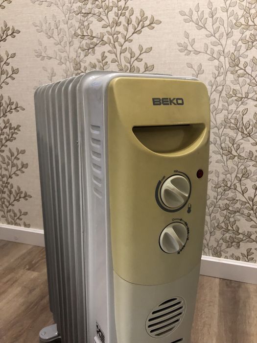 Масляный обогреватель, марки Beko, в хорошем состоянии, 27000 тенге