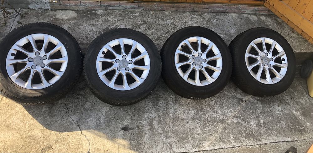 Jante 16 + anvelope de iarnă Audi A6 / 225/55 R16