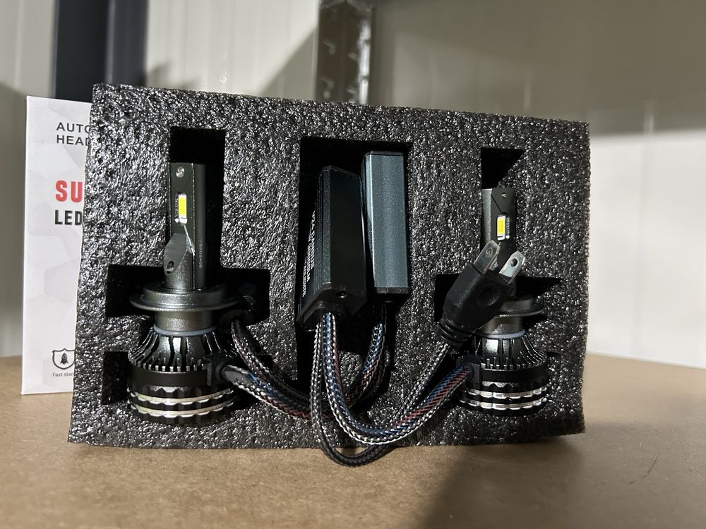 Set becuri led Auto H7 120W/220W.