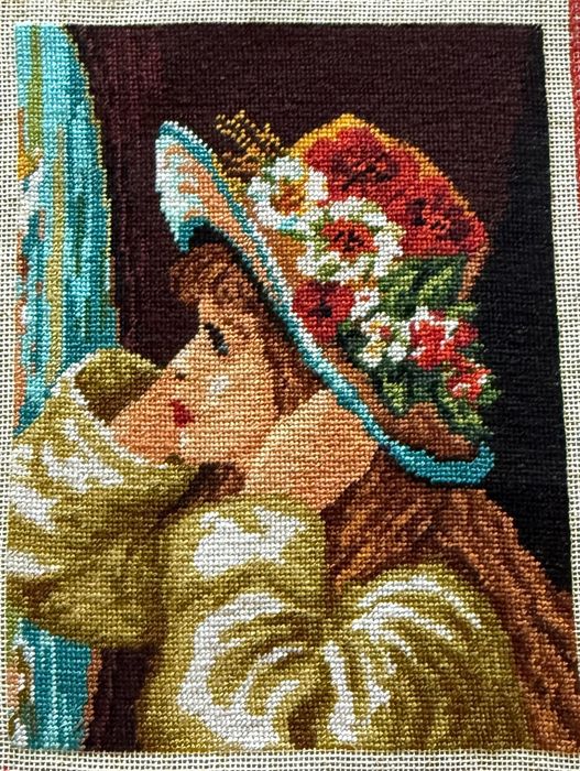 Vând goblen lucrat manual