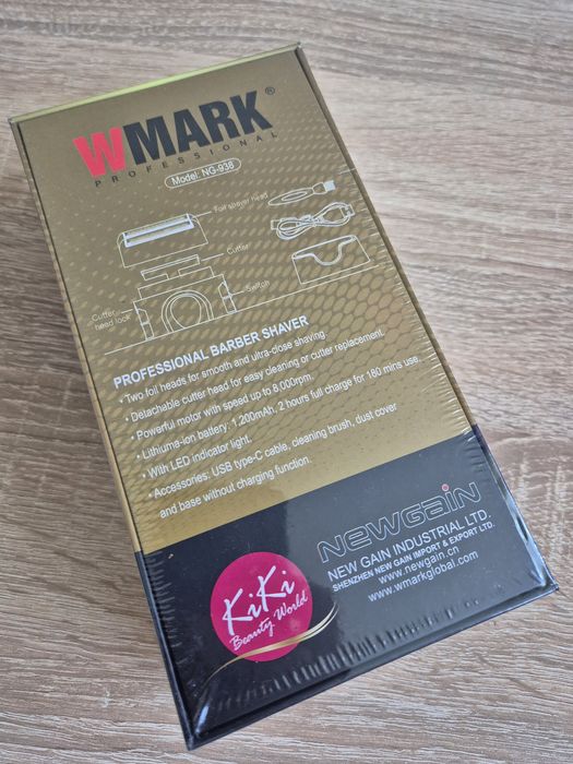 Aparat de Ras Electric Profesional WMARK Model Supreme, 8000 RPM