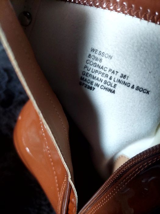 Ghetuțe elegante, lac, Steve Madden