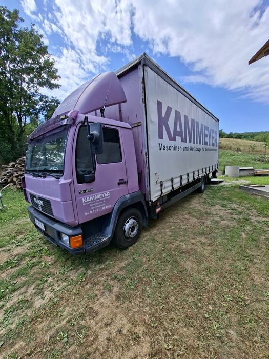 Man 12.224 LLC cu liftanta . Oblon hidraulic