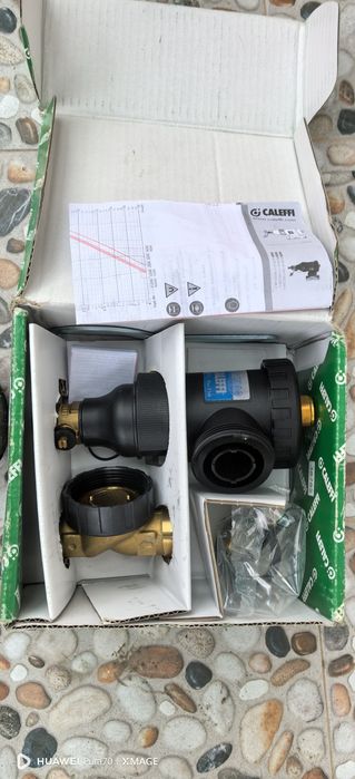 Filtru antimagnetita Caleffi DIRTMAG 3/4″, cu separator pentru particu