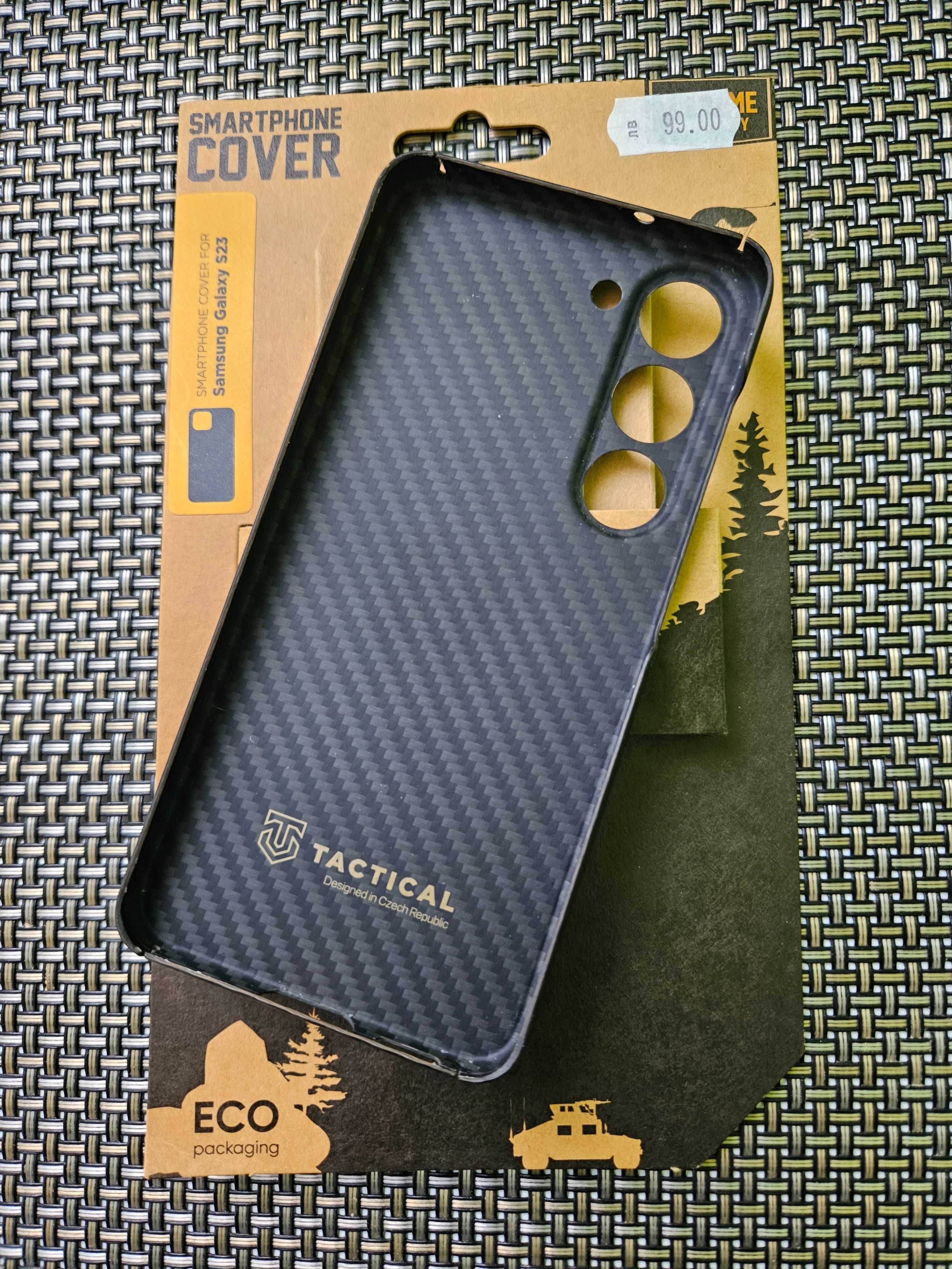 Кевларен кейс с MagSafe за Galaxy S23  - Tactical MagForce Aramid Case